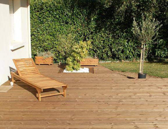 acheter une terrasse en pin de qualité pour le Cap Ferret