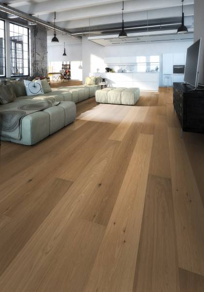 poser du plancher en chêne sans noeuds appartement à Bordeaux