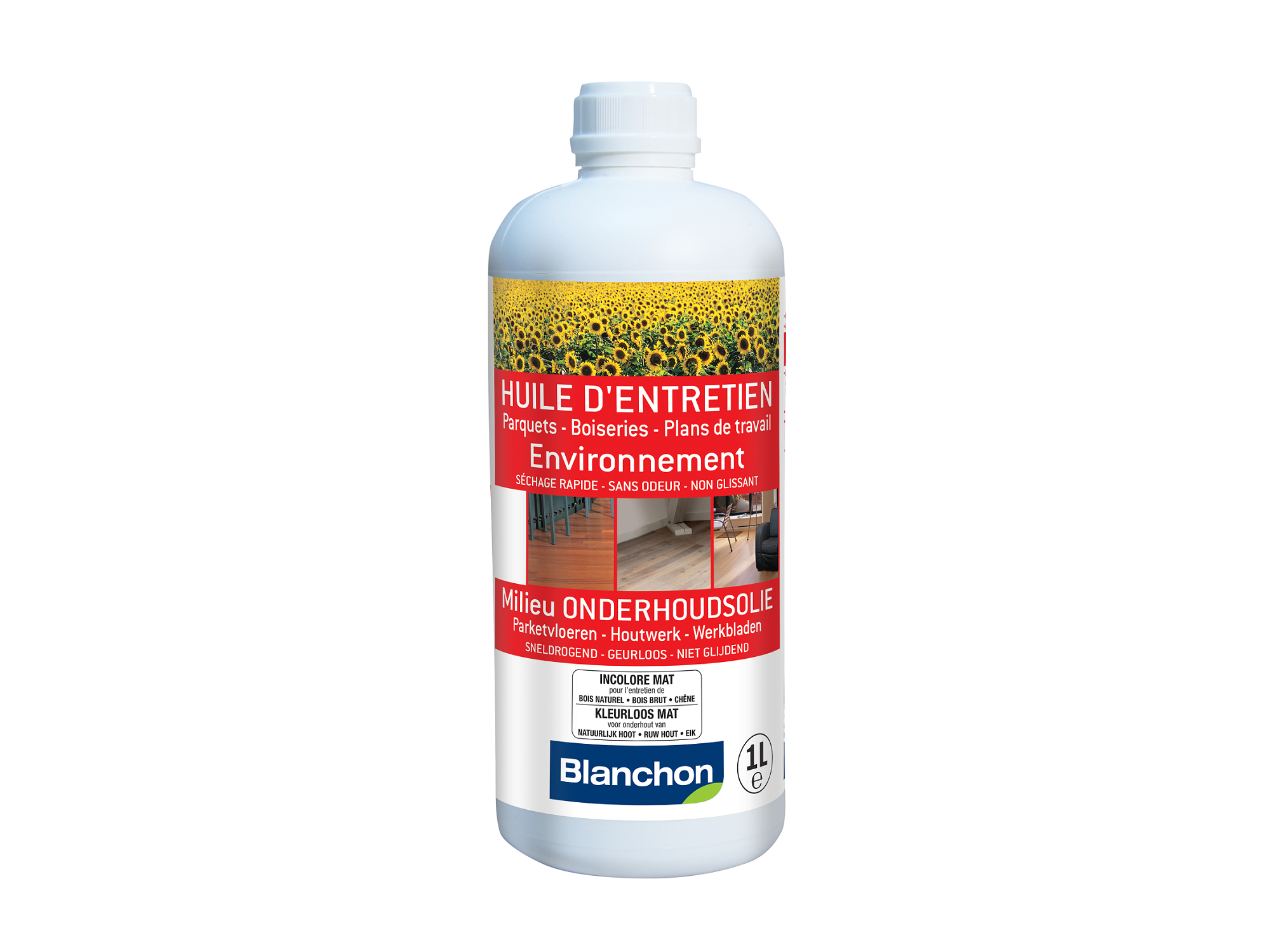 Huile entretien environnement parquet