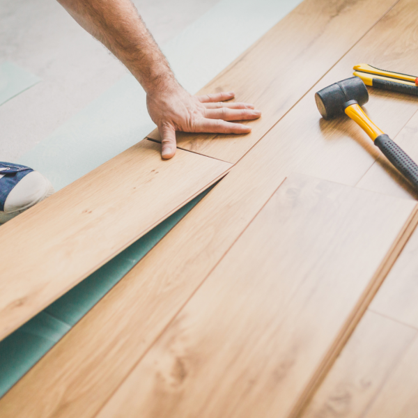 Pose flottante parquet